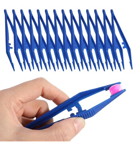 Amazon.com: LUERFLEX Disposable Sterile Forceps Tweezers 5inch